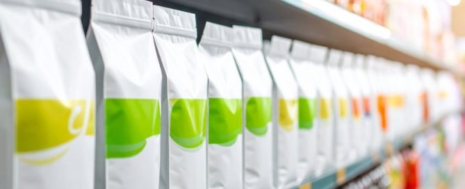 Rows Coffee Consumer Packaged Goods Grocery Store Shelves Shelving