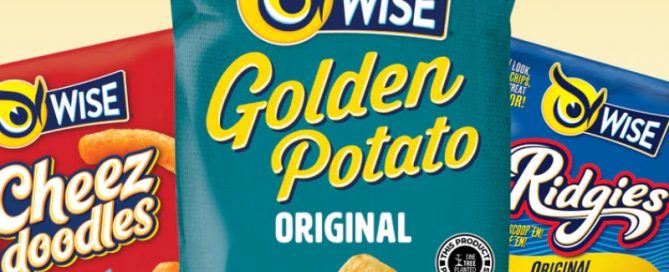 Wise Potato Chip Bags Golden Potato Ridgies Cheez Doodles
