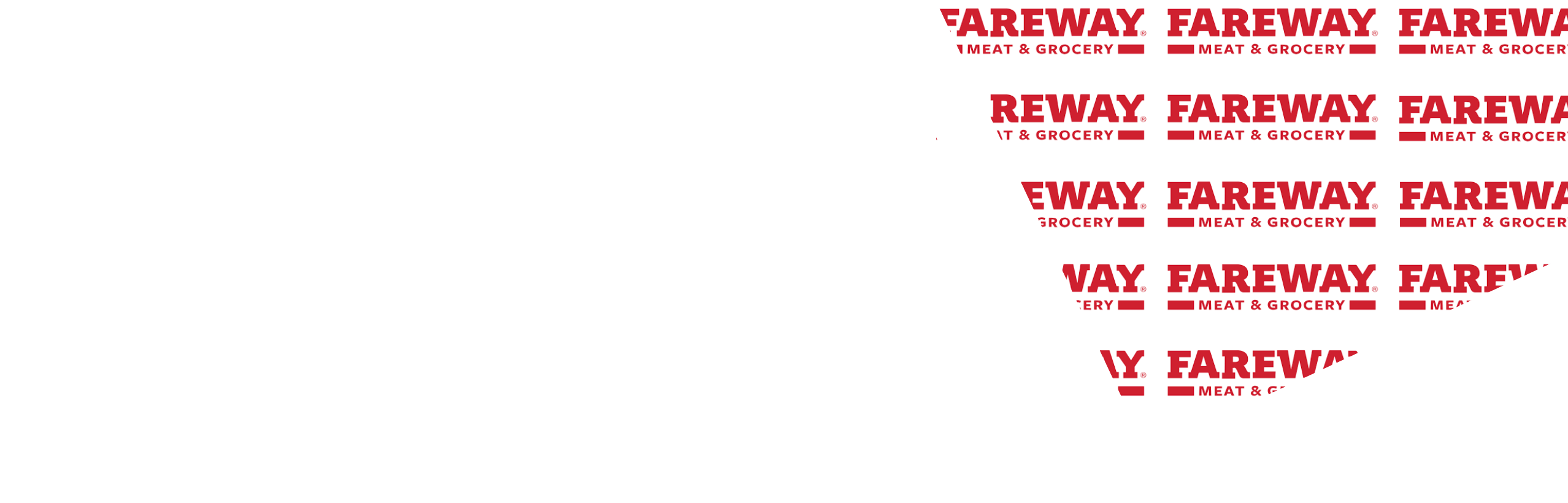Fareway Meat Grocery Grocers Logo Background